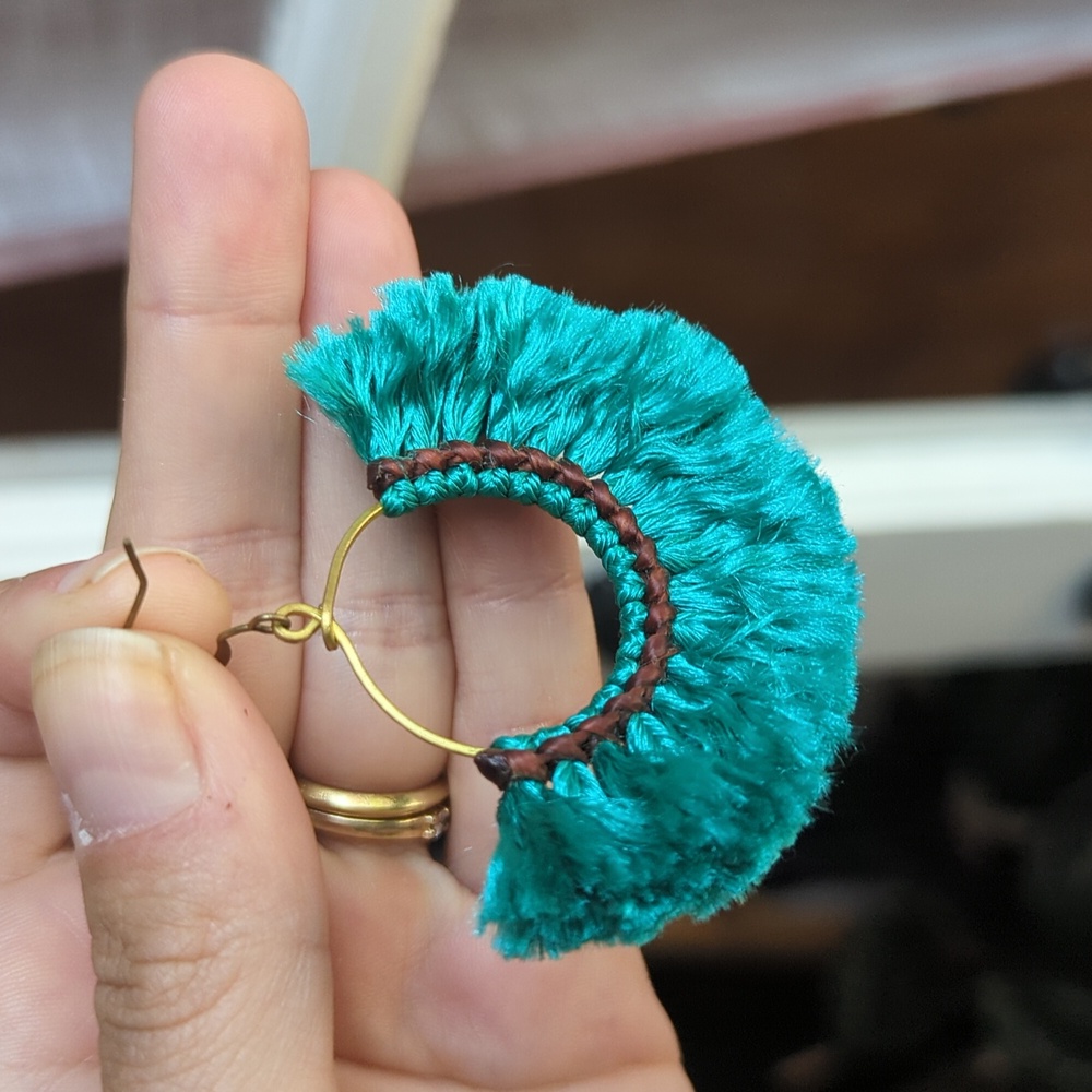 Handmade earrings - Picture 2 of 2
